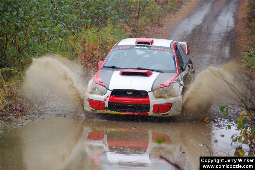 Gabe Jacobsohn / Dylan Hooker Subaru WRX STi on SS9, Nestoria-Herman.