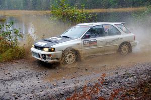 Aidan Hicks / John Hicks Subaru Impreza Wagon on SS9, Nestoria-Herman.