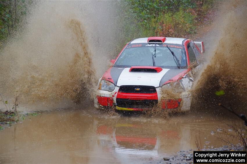 Gabe Jacobsohn / Dylan Hooker Subaru WRX STi on SS9, Nestoria-Herman.