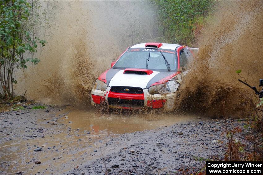 Gabe Jacobsohn / Dylan Hooker Subaru WRX STi on SS9, Nestoria-Herman.