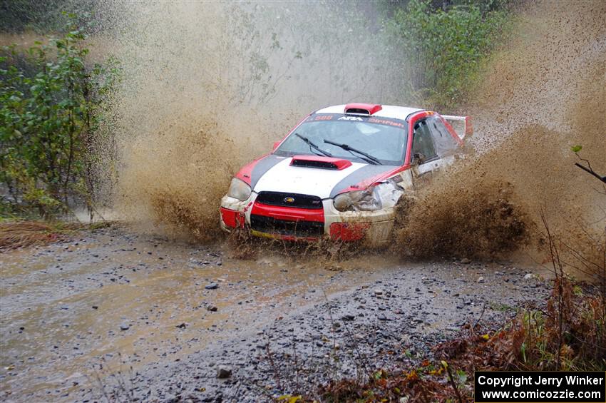 Gabe Jacobsohn / Dylan Hooker Subaru WRX STi on SS9, Nestoria-Herman.