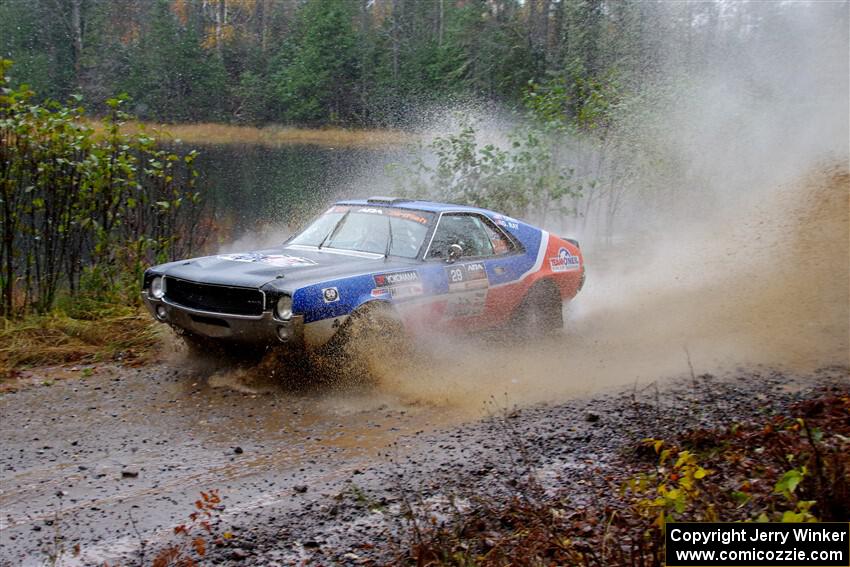 Tim O'Neil / Glen Ray AMC AMX on SS9, Nestoria-Herman.