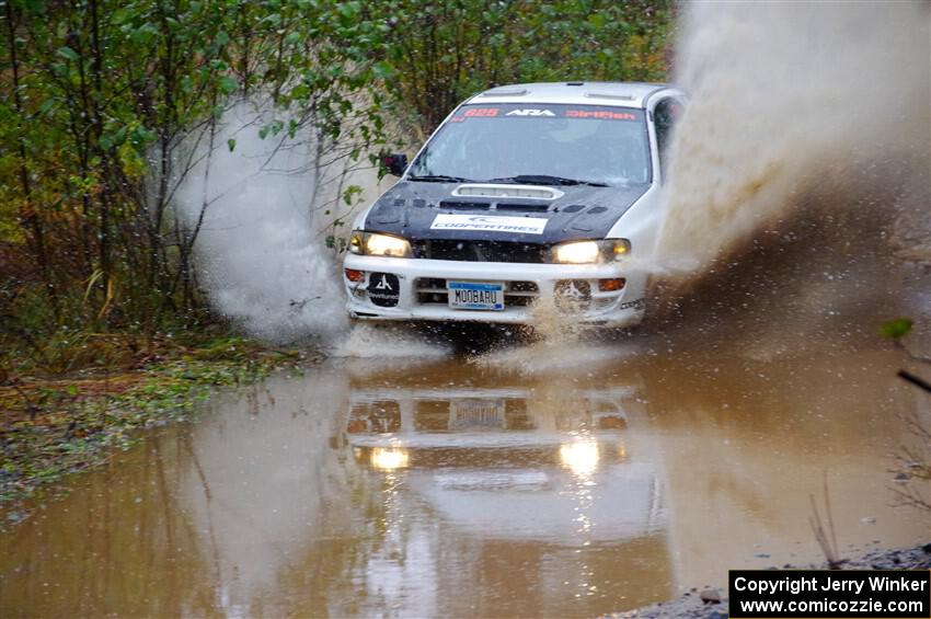 Aidan Hicks / John Hicks Subaru Impreza Wagon on SS9, Nestoria-Herman.