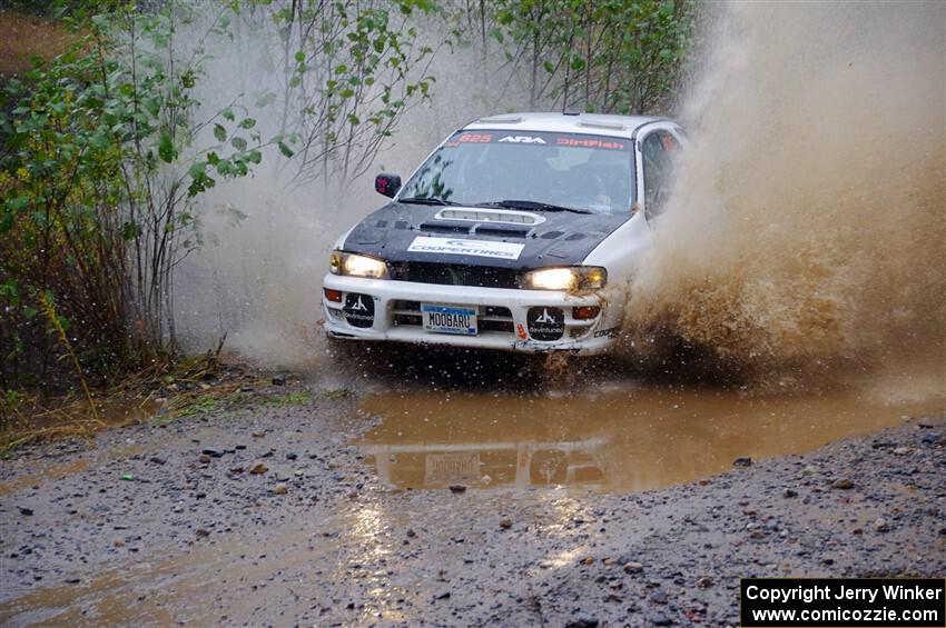 Aidan Hicks / John Hicks Subaru Impreza Wagon on SS9, Nestoria-Herman.