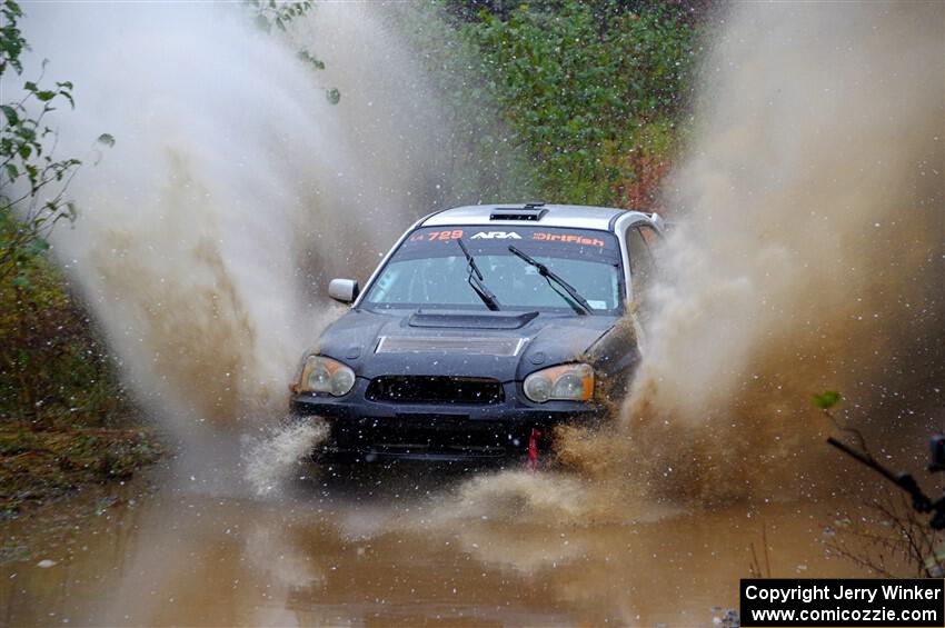 Dylan Murcott / Andrew Sims Subaru WRX STi on SS9, Nestoria-Herman.