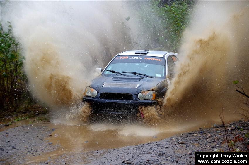 Dylan Murcott / Andrew Sims Subaru WRX STi on SS9, Nestoria-Herman.