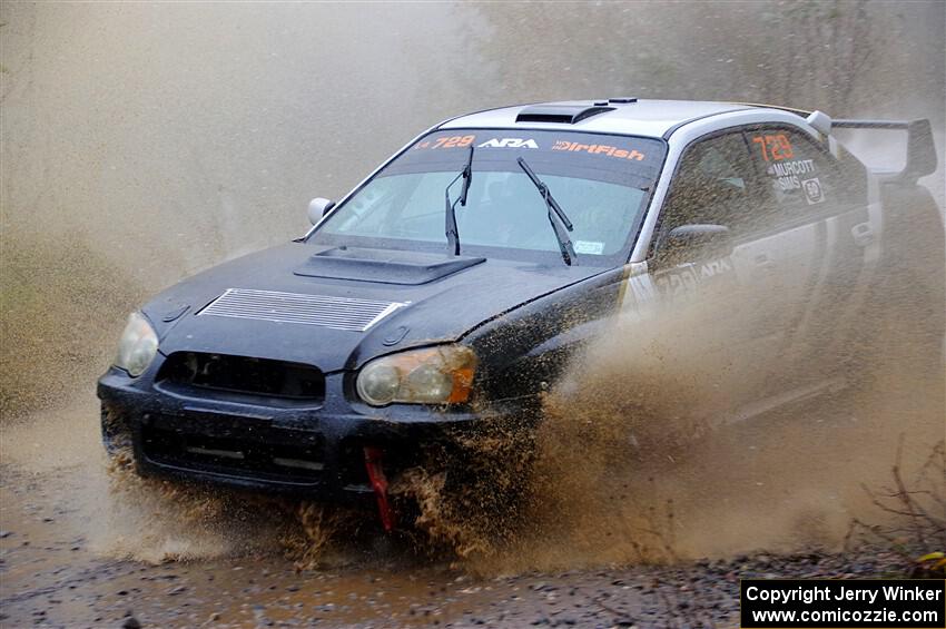 Dylan Murcott / Andrew Sims Subaru WRX STi on SS9, Nestoria-Herman.