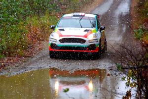 Lucy Block / Michelle Miller Ford Fiesta Rally3 on SS9, Nestoria-Herman.