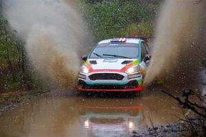 Lucy Block / Michelle Miller Ford Fiesta Rally3 on SS9, Nestoria-Herman.