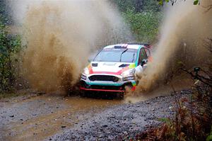 Lucy Block / Michelle Miller Ford Fiesta Rally3 on SS9, Nestoria-Herman.