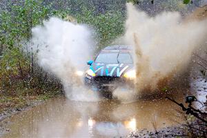 Lia Block / Matt James Ford Fiesta on SS9, Nestoria-Herman.