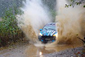 Lia Block / Matt James Ford Fiesta on SS9, Nestoria-Herman.