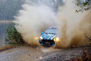 Lia Block / Matt James Ford Fiesta on SS9, Nestoria-Herman.