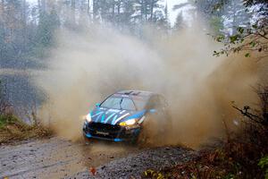 Lia Block / Matt James Ford Fiesta on SS9, Nestoria-Herman.