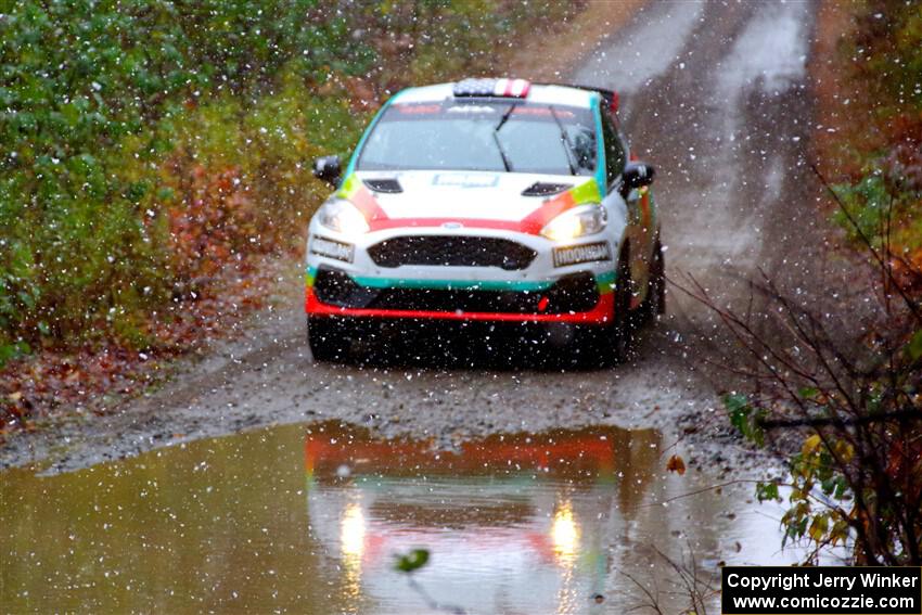 Lucy Block / Michelle Miller Ford Fiesta Rally3 on SS9, Nestoria-Herman.