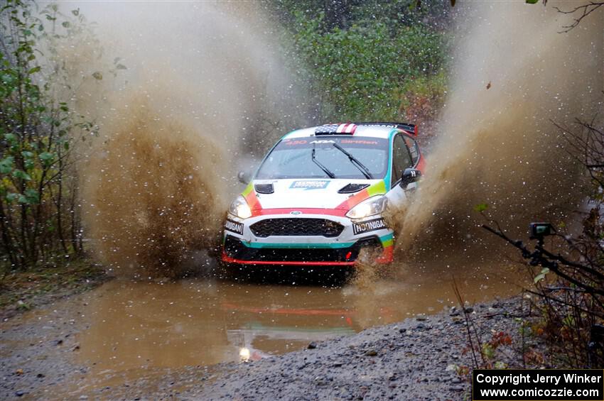 Lucy Block / Michelle Miller Ford Fiesta Rally3 on SS9, Nestoria-Herman.