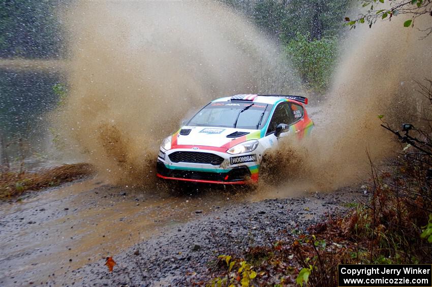 Lucy Block / Michelle Miller Ford Fiesta Rally3 on SS9, Nestoria-Herman.