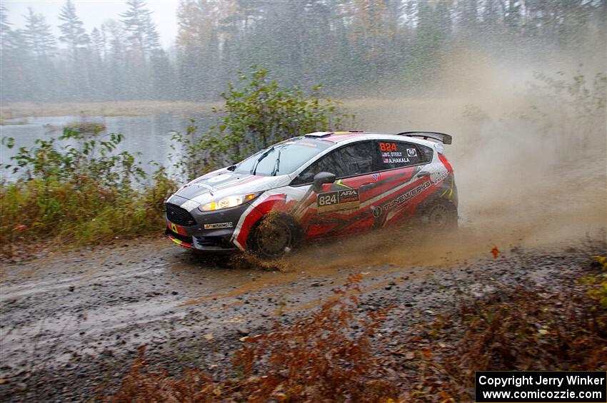 Cameron Steely / Alix Hakala Ford Fiesta ST on SS9, Nestoria-Herman.