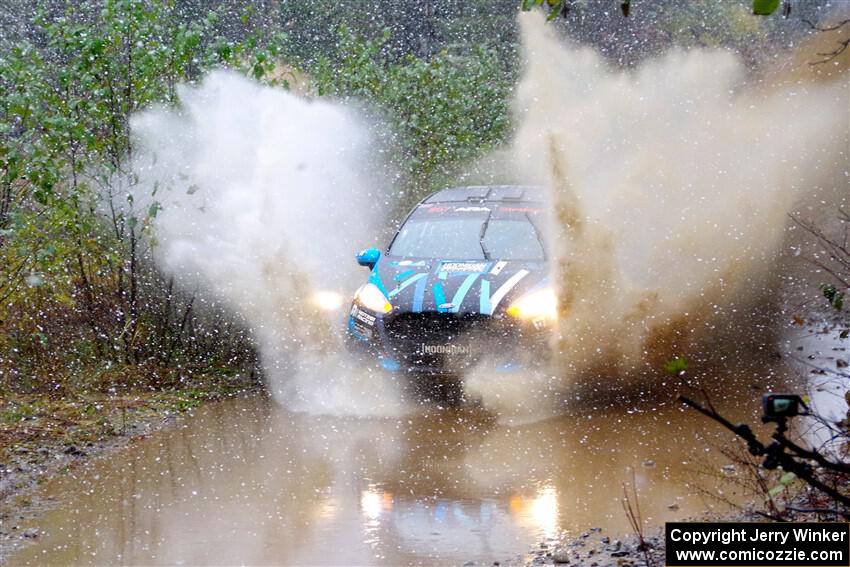 Lia Block / Matt James Ford Fiesta on SS9, Nestoria-Herman.