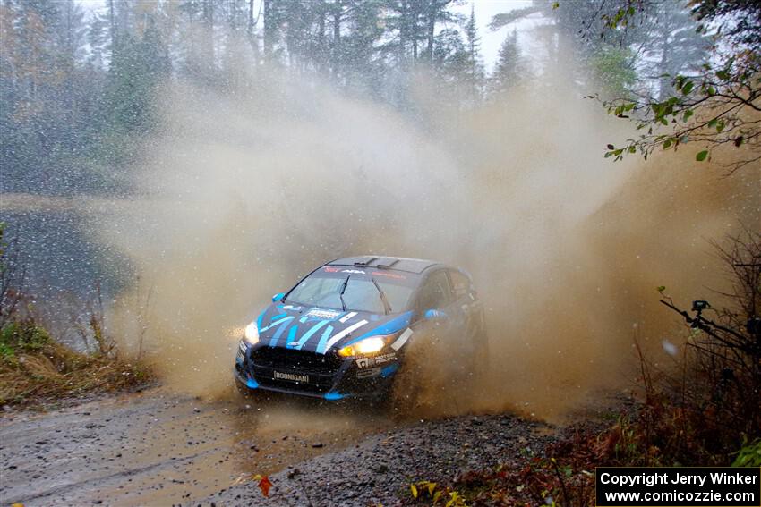 Lia Block / Matt James Ford Fiesta on SS9, Nestoria-Herman.