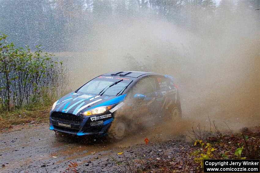 Lia Block / Matt James Ford Fiesta on SS9, Nestoria-Herman.