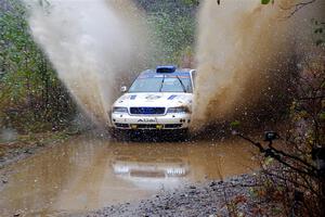 Tim Michel / Shanti Witt Audi A4 Quattro on SS9, Nestoria-Herman.