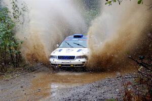 Tim Michel / Shanti Witt Audi A4 Quattro on SS9, Nestoria-Herman.