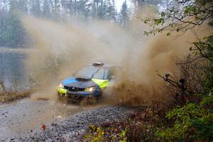 Colin Gleason / Quinn Trumbower Subaru Impreza 2.5RS on SS9, Nestoria-Herman.