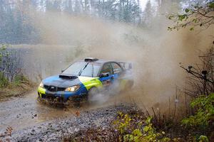 Colin Gleason / Quinn Trumbower Subaru Impreza 2.5RS on SS9, Nestoria-Herman.