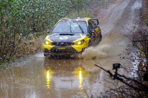 Colin Schulz / Jake Carlson Subaru WRX STi on SS9, Nestoria-Herman.