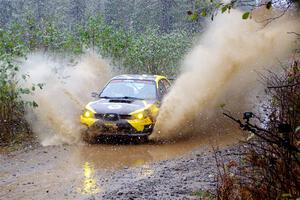 Colin Schulz / Jake Carlson Subaru WRX STi on SS9, Nestoria-Herman.