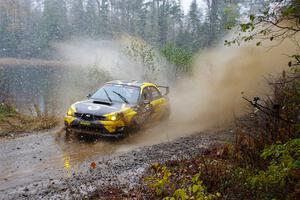 Colin Schulz / Jake Carlson Subaru WRX STi on SS9, Nestoria-Herman.