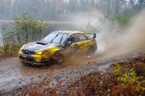 Colin Schulz / Jake Carlson Subaru WRX STi on SS9, Nestoria-Herman.