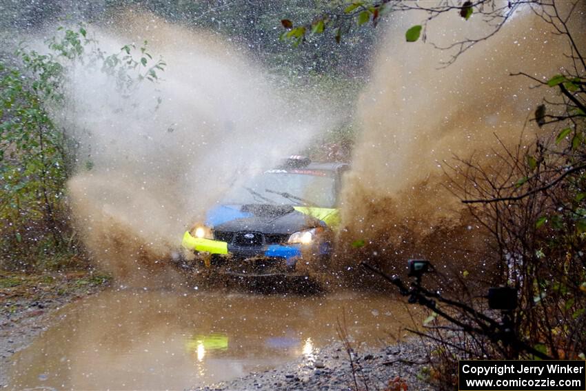 Colin Gleason / Quinn Trumbower Subaru Impreza 2.5RS on SS9, Nestoria-Herman.