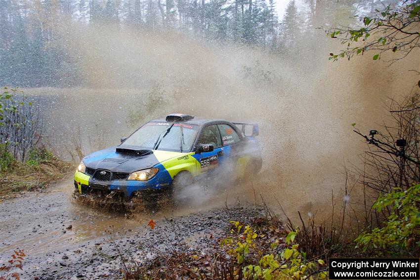 Colin Gleason / Quinn Trumbower Subaru Impreza 2.5RS on SS9, Nestoria-Herman.