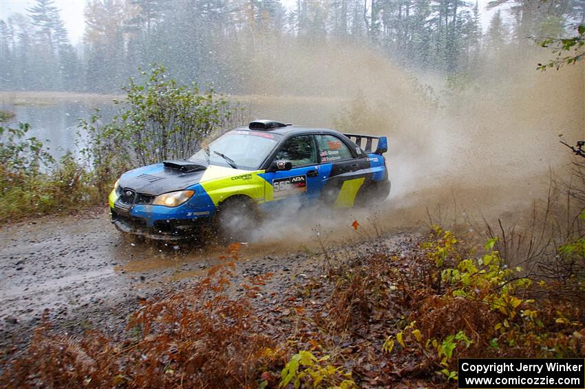 Colin Gleason / Quinn Trumbower Subaru Impreza 2.5RS on SS9, Nestoria-Herman.