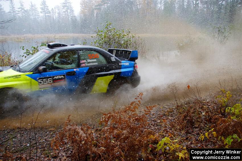 Colin Gleason / Quinn Trumbower Subaru Impreza 2.5RS on SS9, Nestoria-Herman.