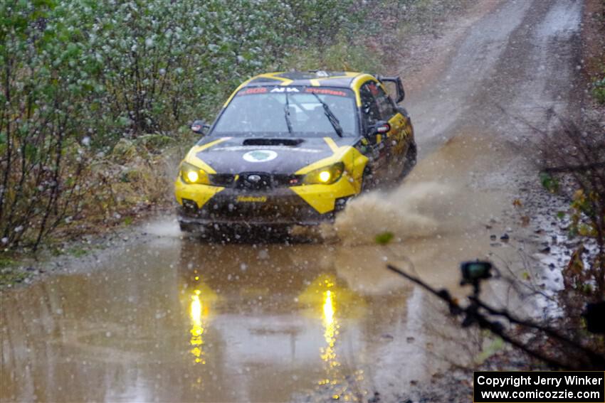 Colin Schulz / Jake Carlson Subaru WRX STi on SS9, Nestoria-Herman.