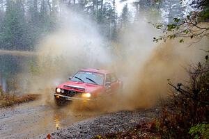 Levi Johnson / Griffin Johnson BMW 325e on SS9, Nestoria-Herman.