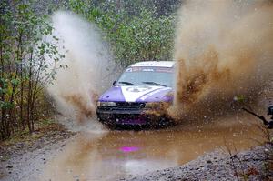 Michael Miller / Angelica Miller Mitsubishi Galant VR-4 on SS9, Nestoria-Herman.