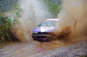 Michael Miller / Angelica Miller Mitsubishi Galant VR-4 on SS9, Nestoria-Herman.