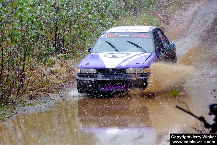 Michael Miller / Angelica Miller Mitsubishi Galant VR-4 on SS9, Nestoria-Herman.