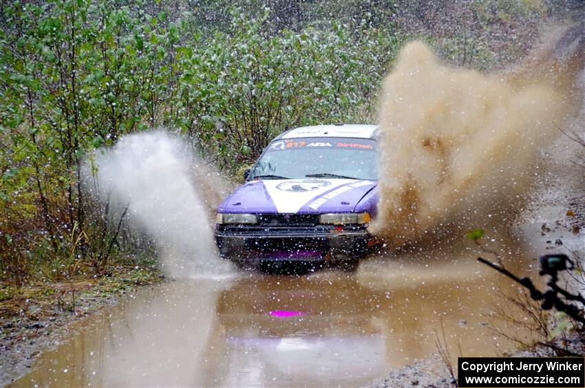 Michael Miller / Angelica Miller Mitsubishi Galant VR-4 on SS9, Nestoria-Herman.