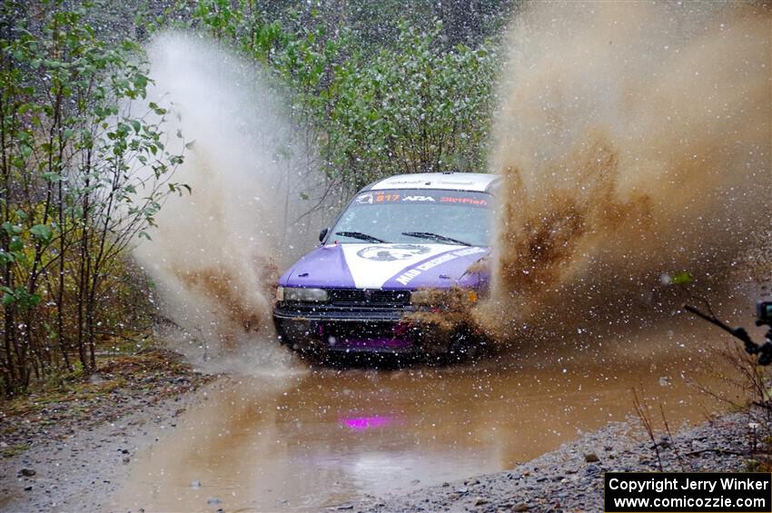 Michael Miller / Angelica Miller Mitsubishi Galant VR-4 on SS9, Nestoria-Herman.