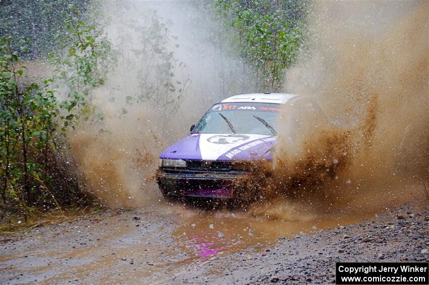 Michael Miller / Angelica Miller Mitsubishi Galant VR-4 on SS9, Nestoria-Herman.