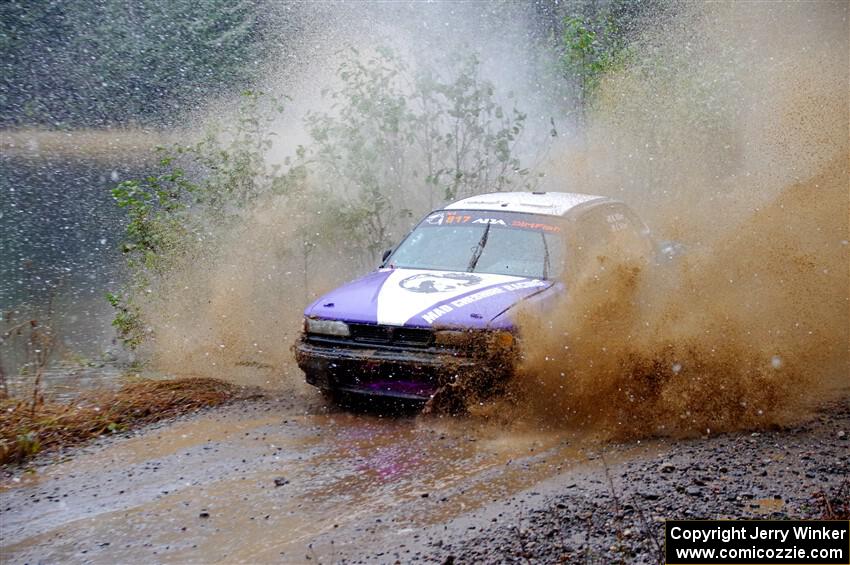 Michael Miller / Angelica Miller Mitsubishi Galant VR-4 on SS9, Nestoria-Herman.