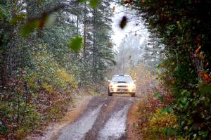 Tyler Matalas / Dustin Sharkozy Subaru Impreza LX on SS9, Nestoria-Herman.