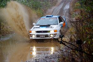 Tyler Matalas / Dustin Sharkozy Subaru Impreza LX on SS9, Nestoria-Herman.