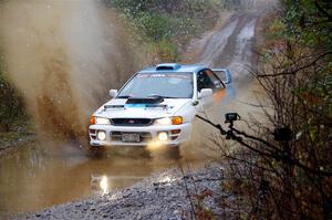 Tyler Matalas / Dustin Sharkozy Subaru Impreza LX on SS9, Nestoria-Herman.