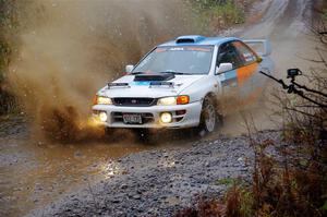 Tyler Matalas / Dustin Sharkozy Subaru Impreza LX on SS9, Nestoria-Herman.